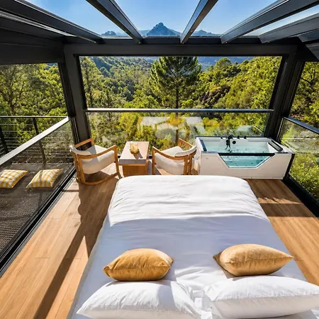 Villa De Verre Insolite Dans Les Etoiles Glamping